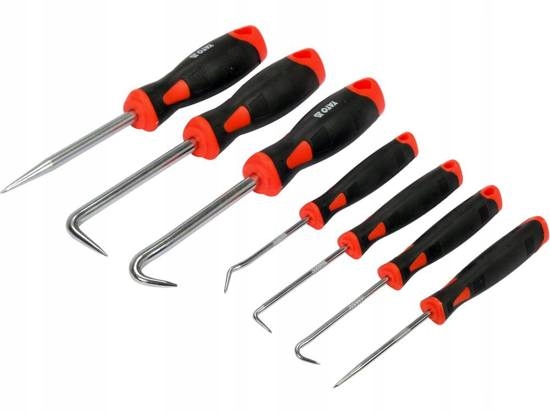 ZESTAW HACZYKÓW Z RĘKOJEŚCIĄ 7 CZ YATO YT-08425 Marka Yato