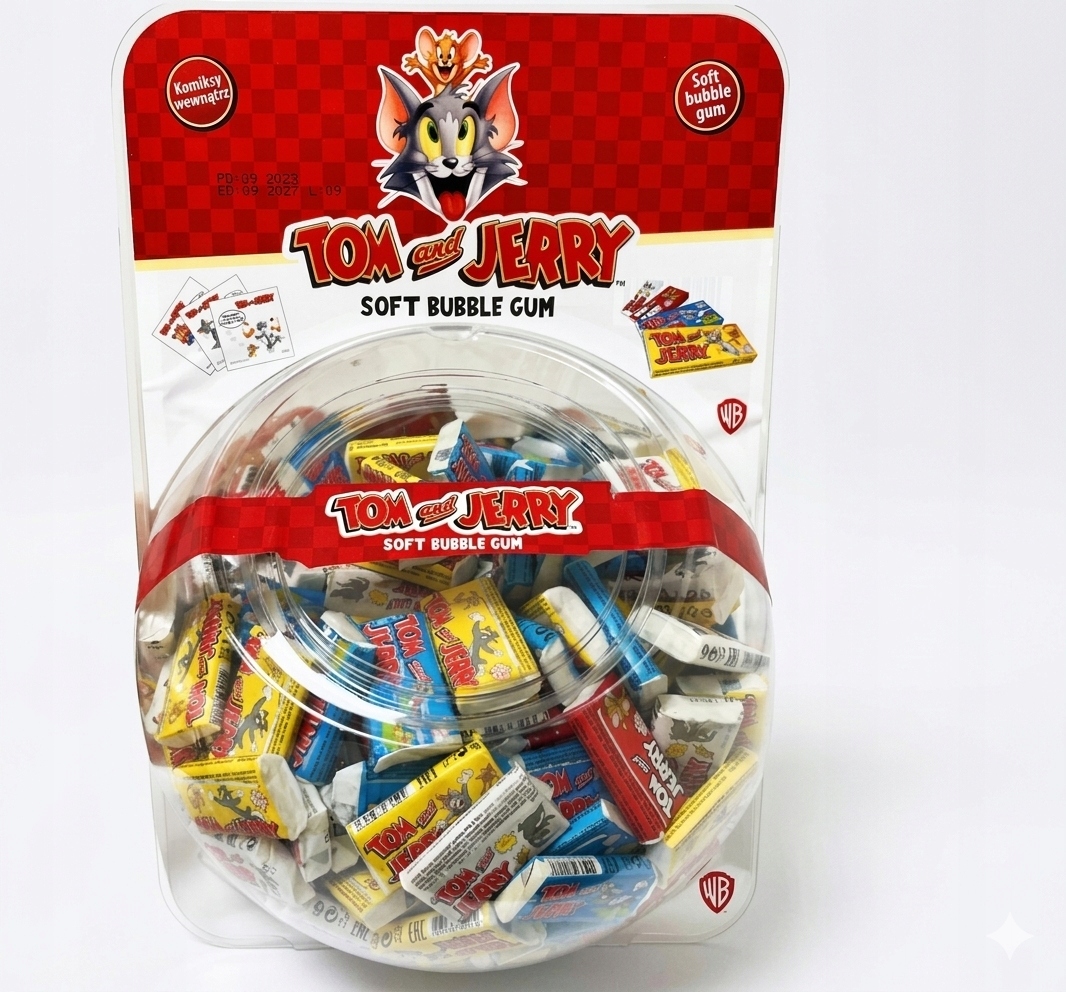 Levně Žvýkačky Tom & Jerry 1350 g