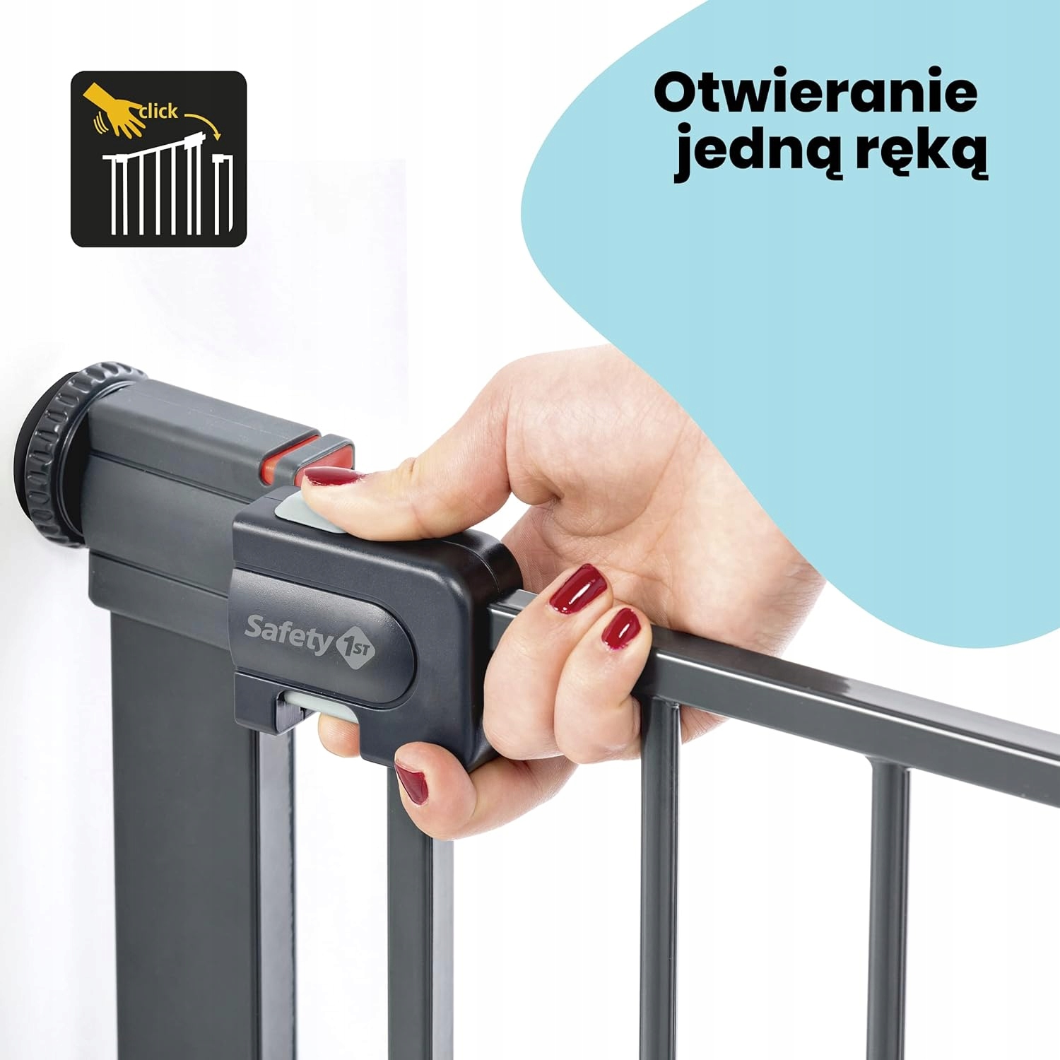 Safety 1st Easy Close, wysuwana kratka ochronna, kratka zaciskowa na schody Przeznaczenie schody