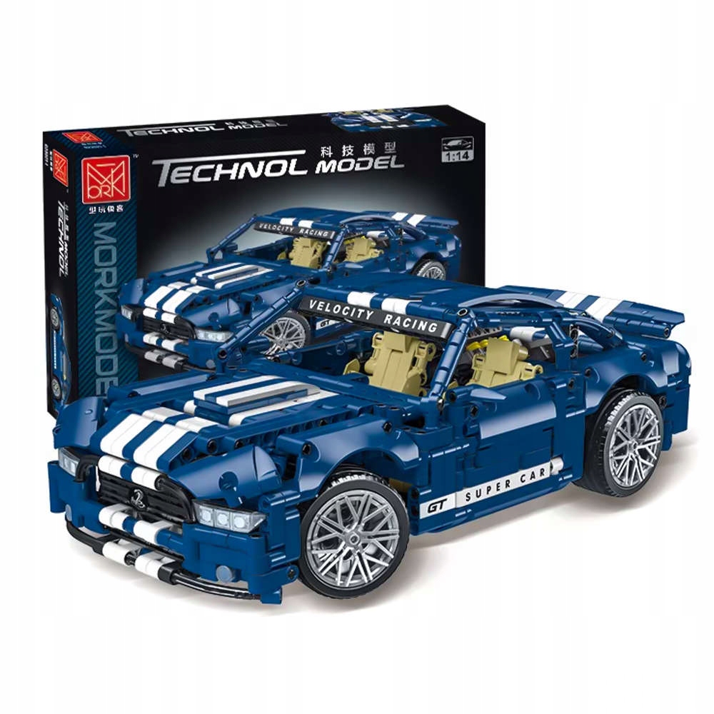 

Klocki Technic Sportowe Auto Ford Mustang Gt 1428e