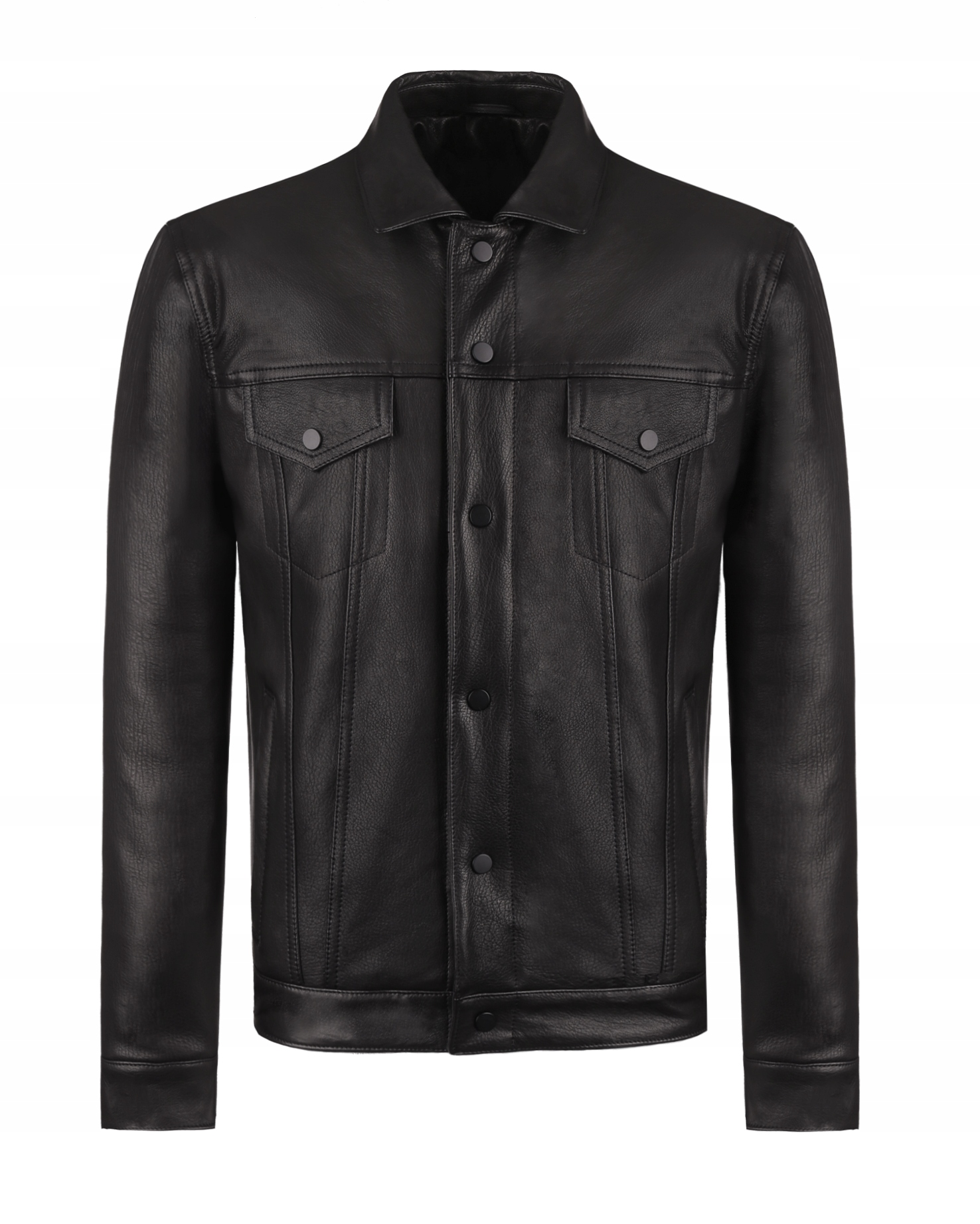 Pánská Kožená Katana Černá Bunda Emil ll XXL Tomskór