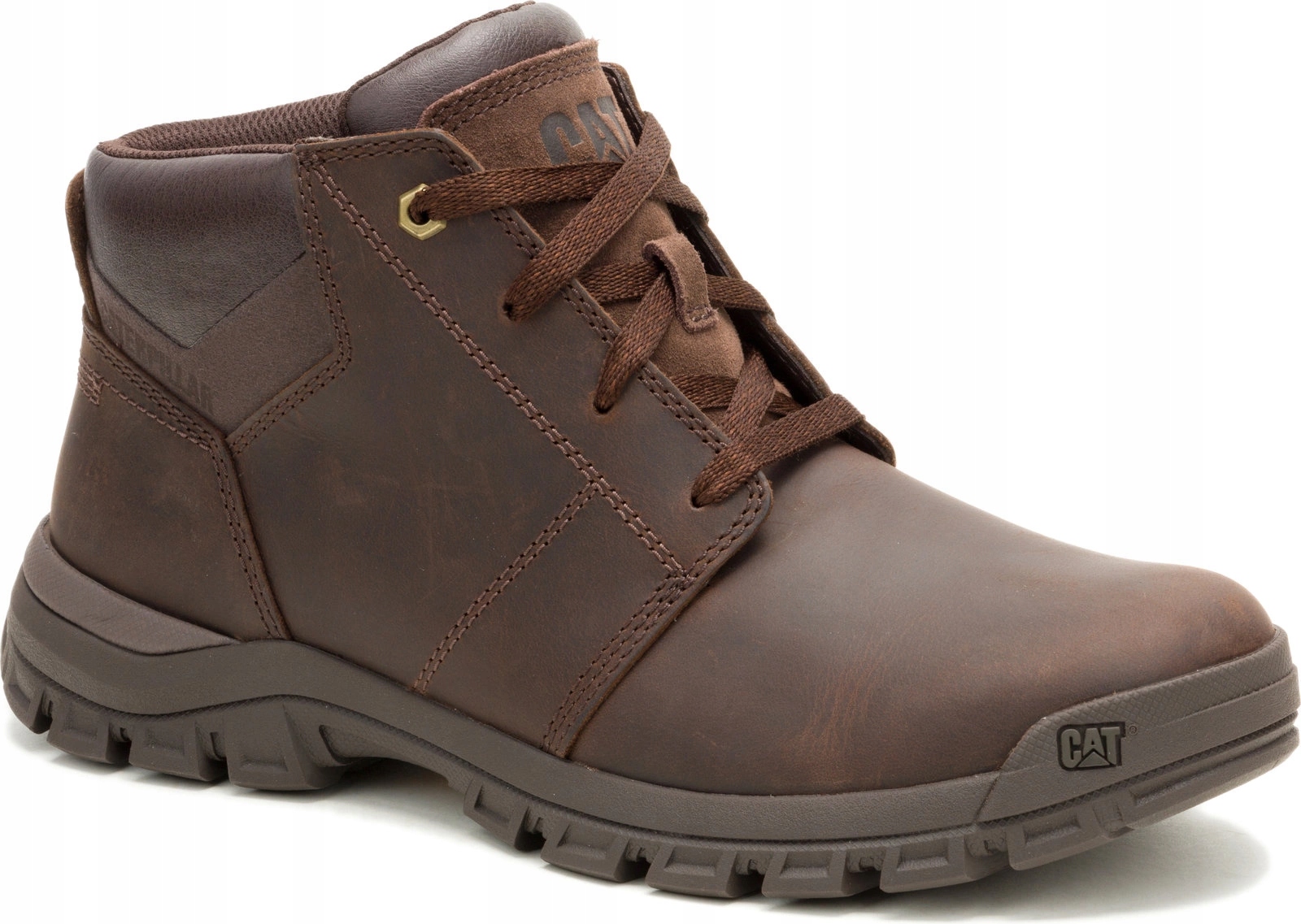 Boty Cat Caterpillar Threshold Chukka Dark Brown P726443