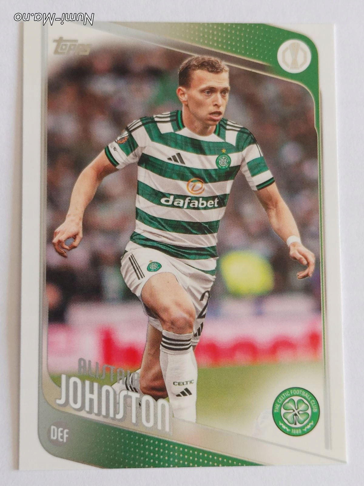 Topps Ucl 2025-26 NR.148 Johnston Celtic 2249