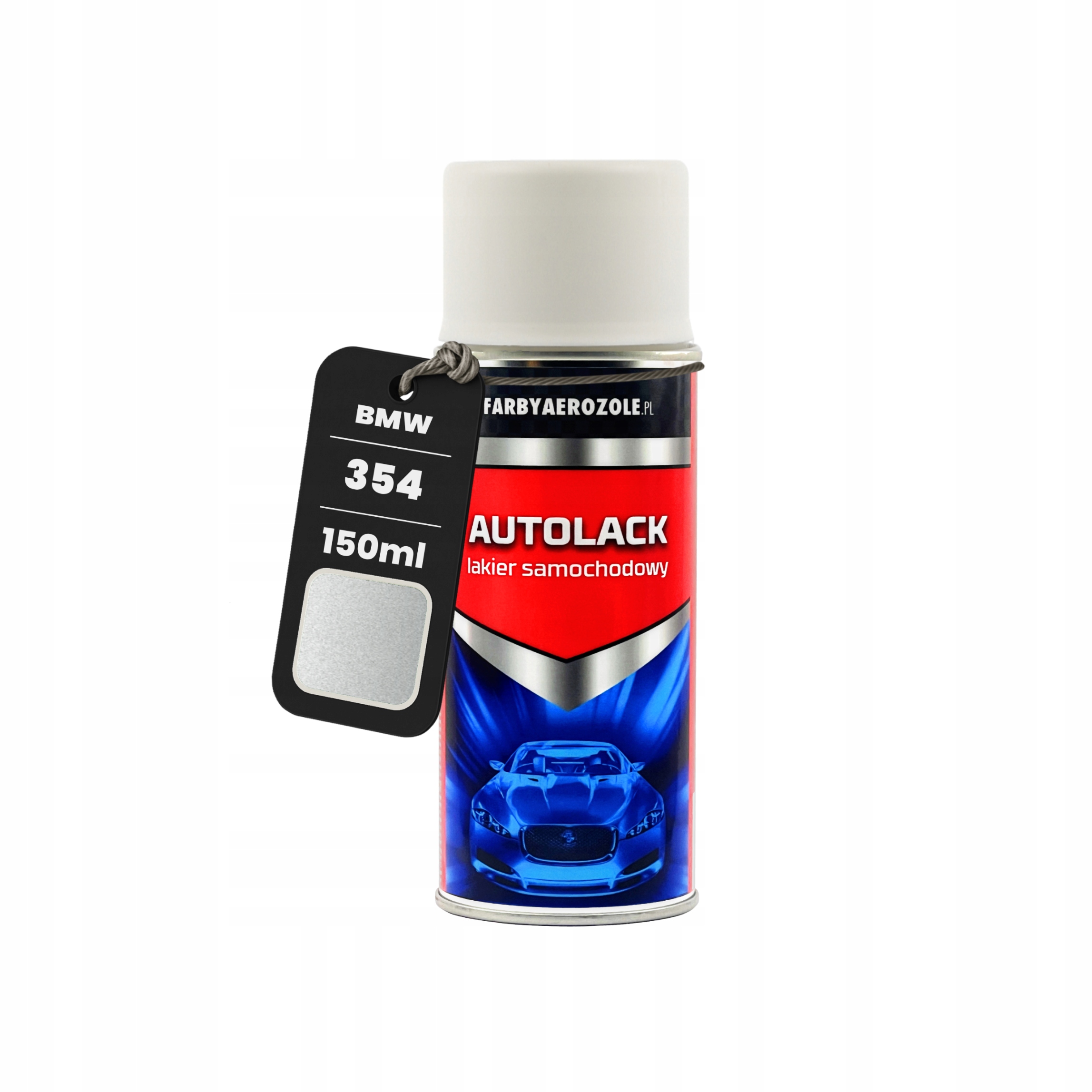 Bmw 354 Titanium Silver Srebrny Lakier Samochodowy Spray 150ml