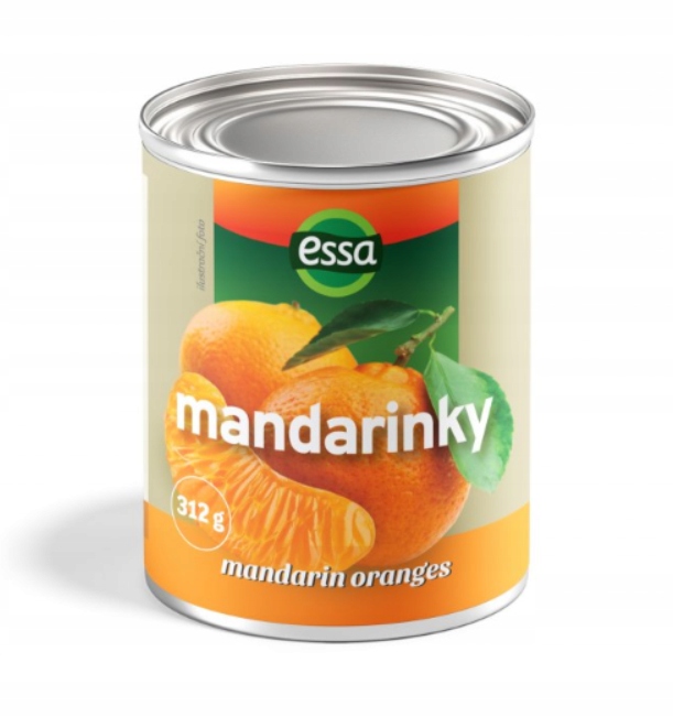 Mandarynki w syropie ESSA 312g