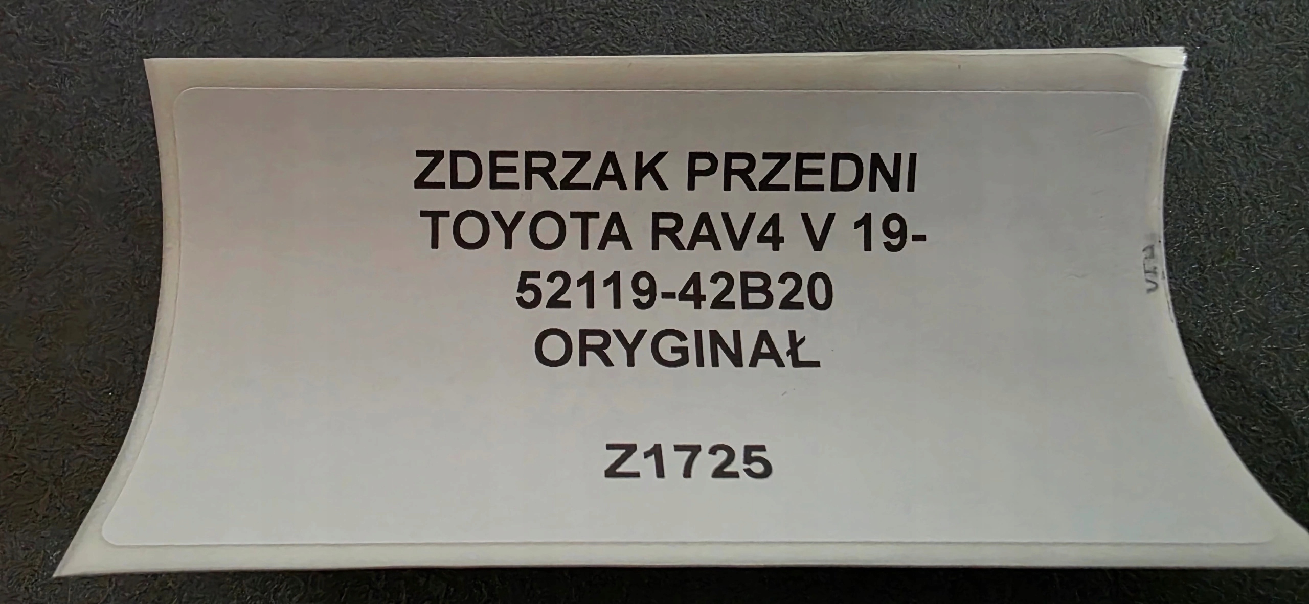 front bumper TOYOTA RAV4 V 19- PDC washers 52119-42B20