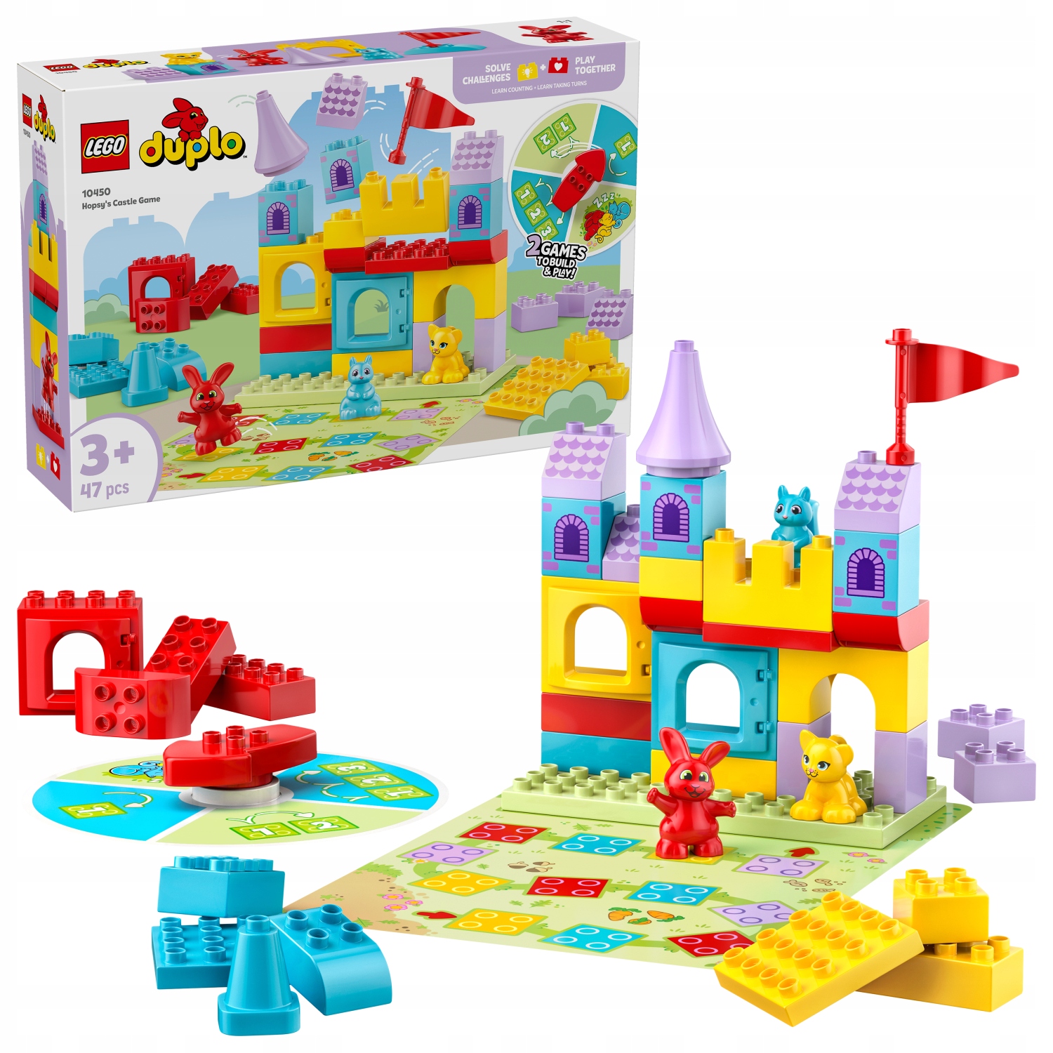 Lego Duplo 10450 Hopsy a hra s hradem
