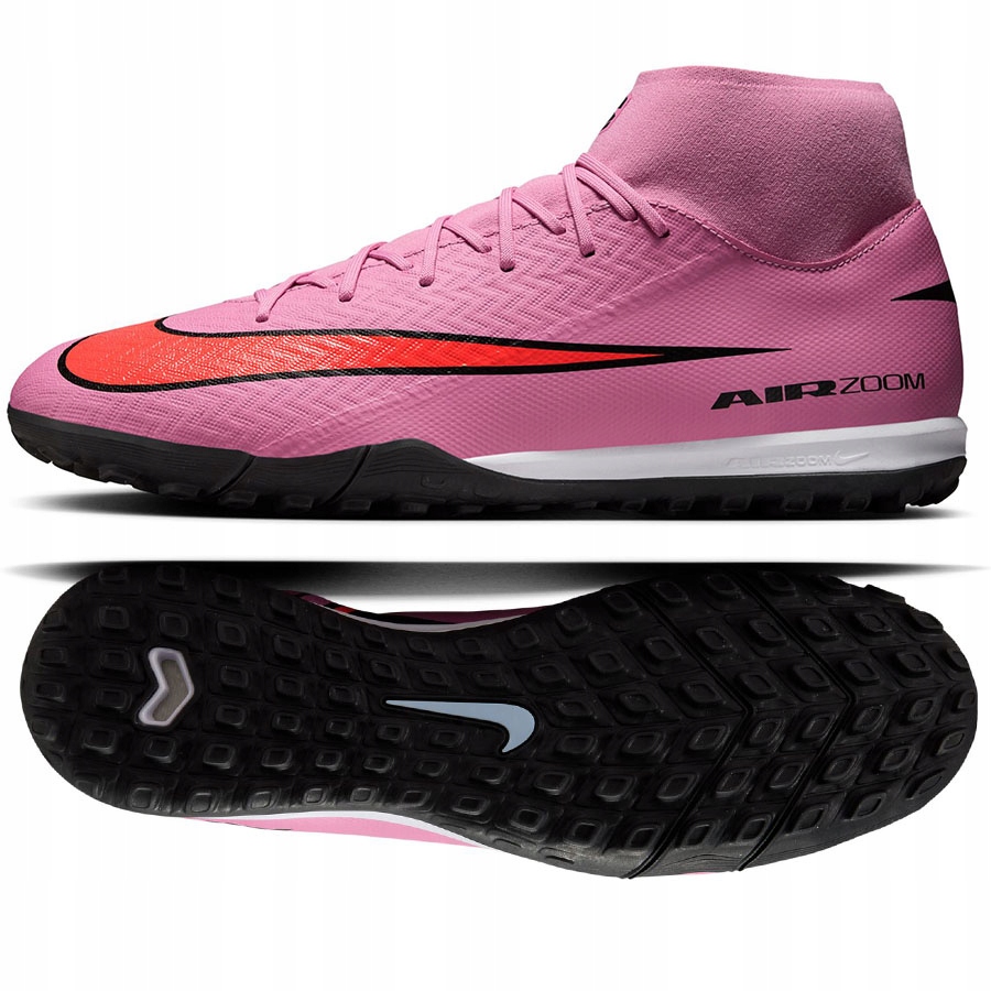 Nike Zoom Mercurial Superfly 10 Academy Tf (42) Boty Turfy Pánské Růžová