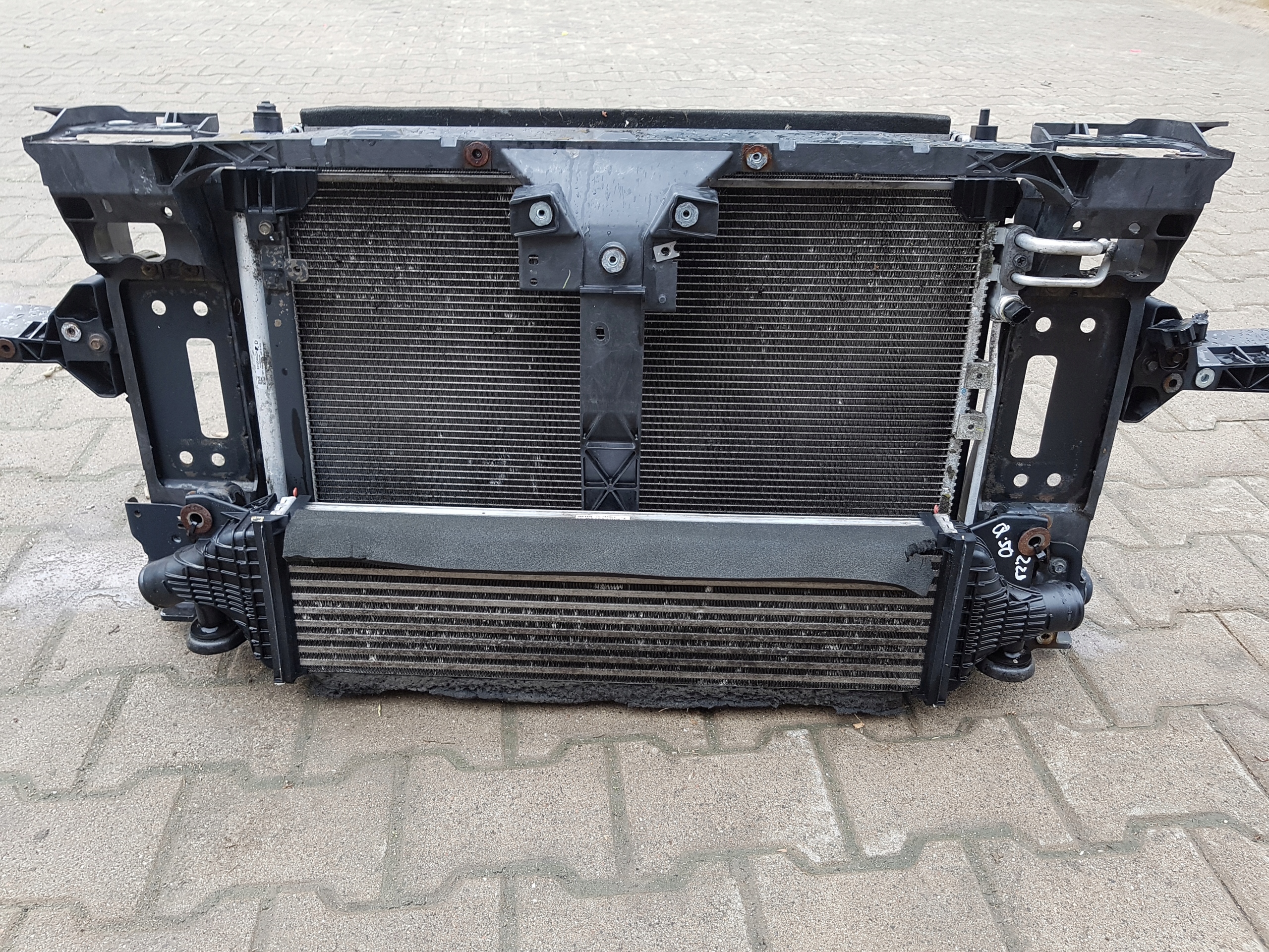 INFINITI Q50 2.2D support panel for radiators radiator komplet