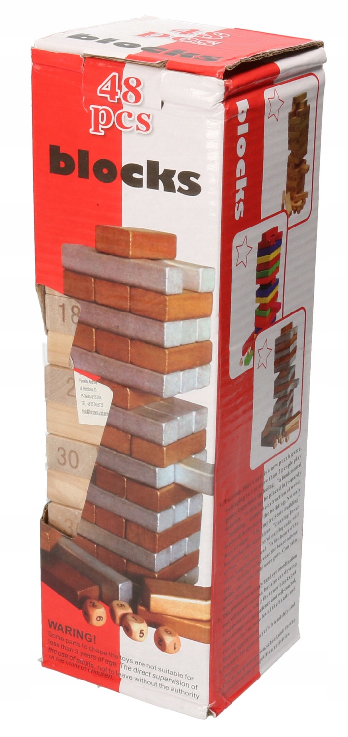 

Wieża drewniana gra zręcznościowa 4038