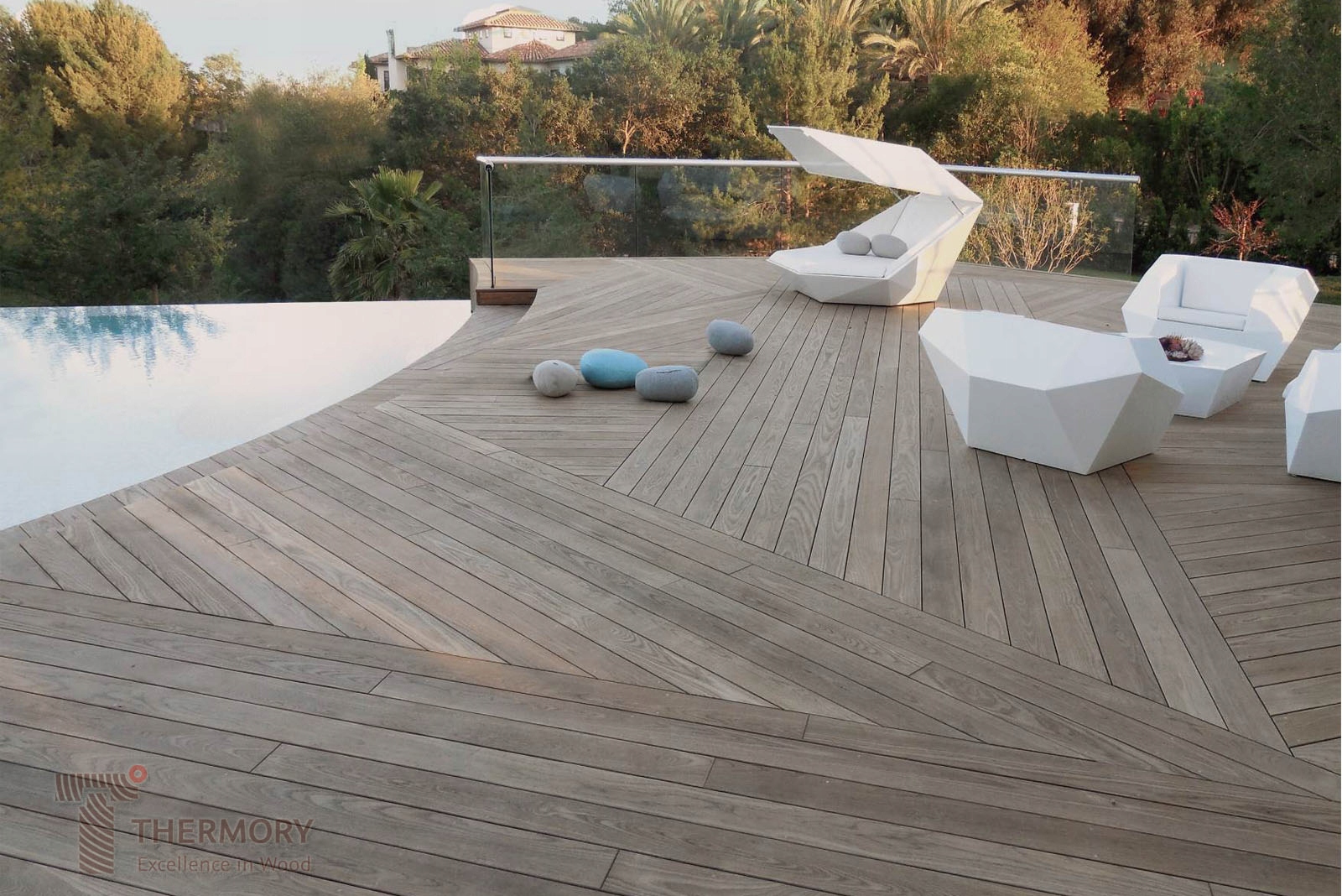 DESKA TARASOWA TARAS THERMO JESION THERMORY 20X132 Producent inna