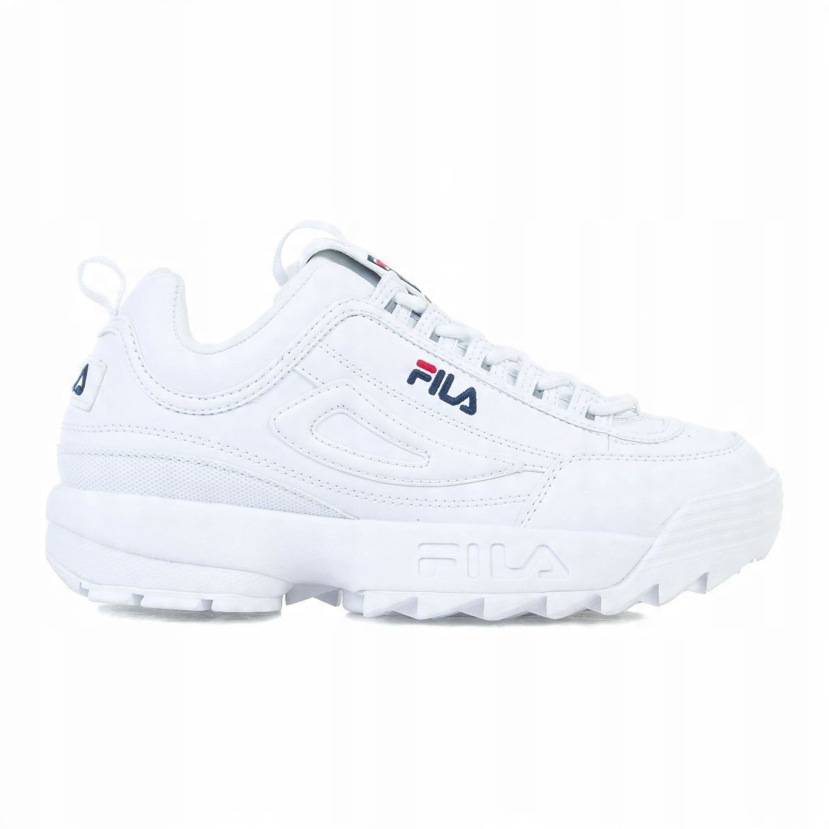 

Białe Czarne Inny materiał Buty Fila r.42