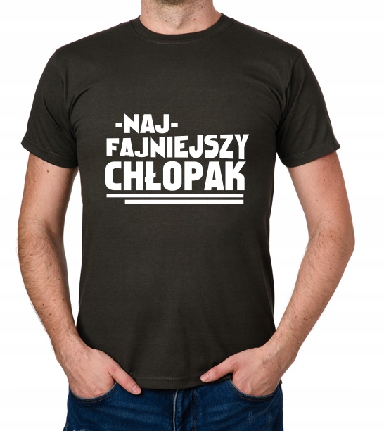 

koszulka Na Dzień Chłopaka Najfajniejszy prezent