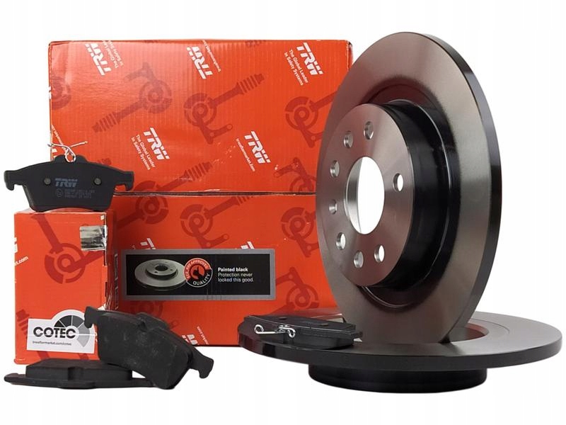 TRW ДИСКИ + КОЛОДКИ ЗАДНИЕ OPEL VECTRA C SIGNUM 278MM