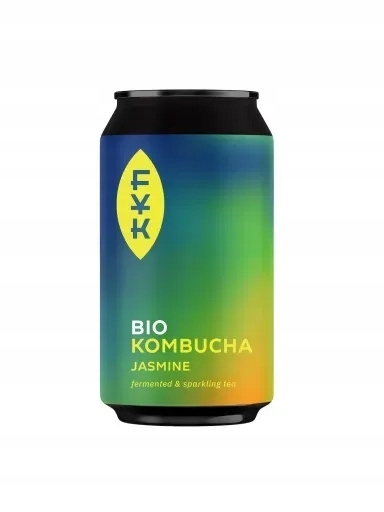 Levně 5x Kombucha Čaj Zelený jasmínový bezlepkový Bio 330 ml-Forever Young