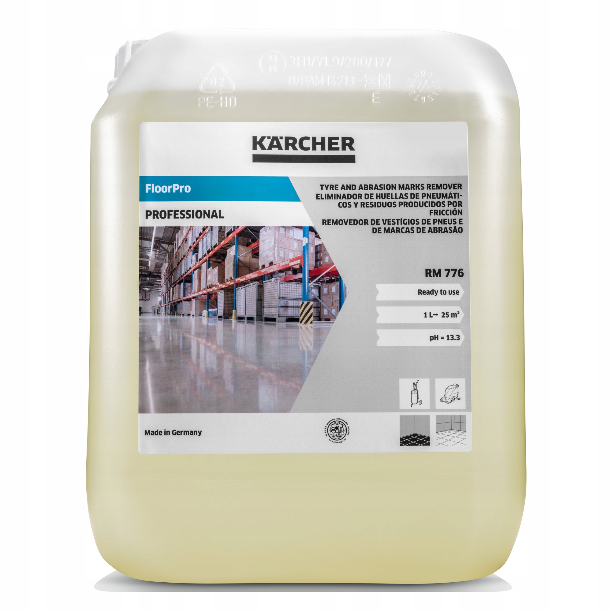 

Karcher Rm 776 środek do usuwa ślady opon wózki
