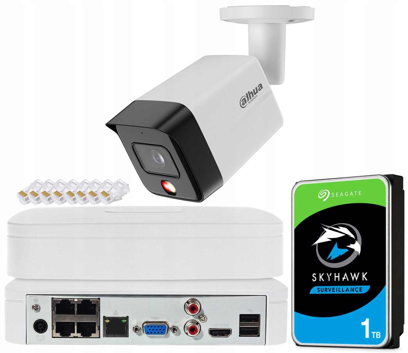 Sada monitorovania 6MPx Dahua Dual Light Full Color Vonkajšia na rozširovanie