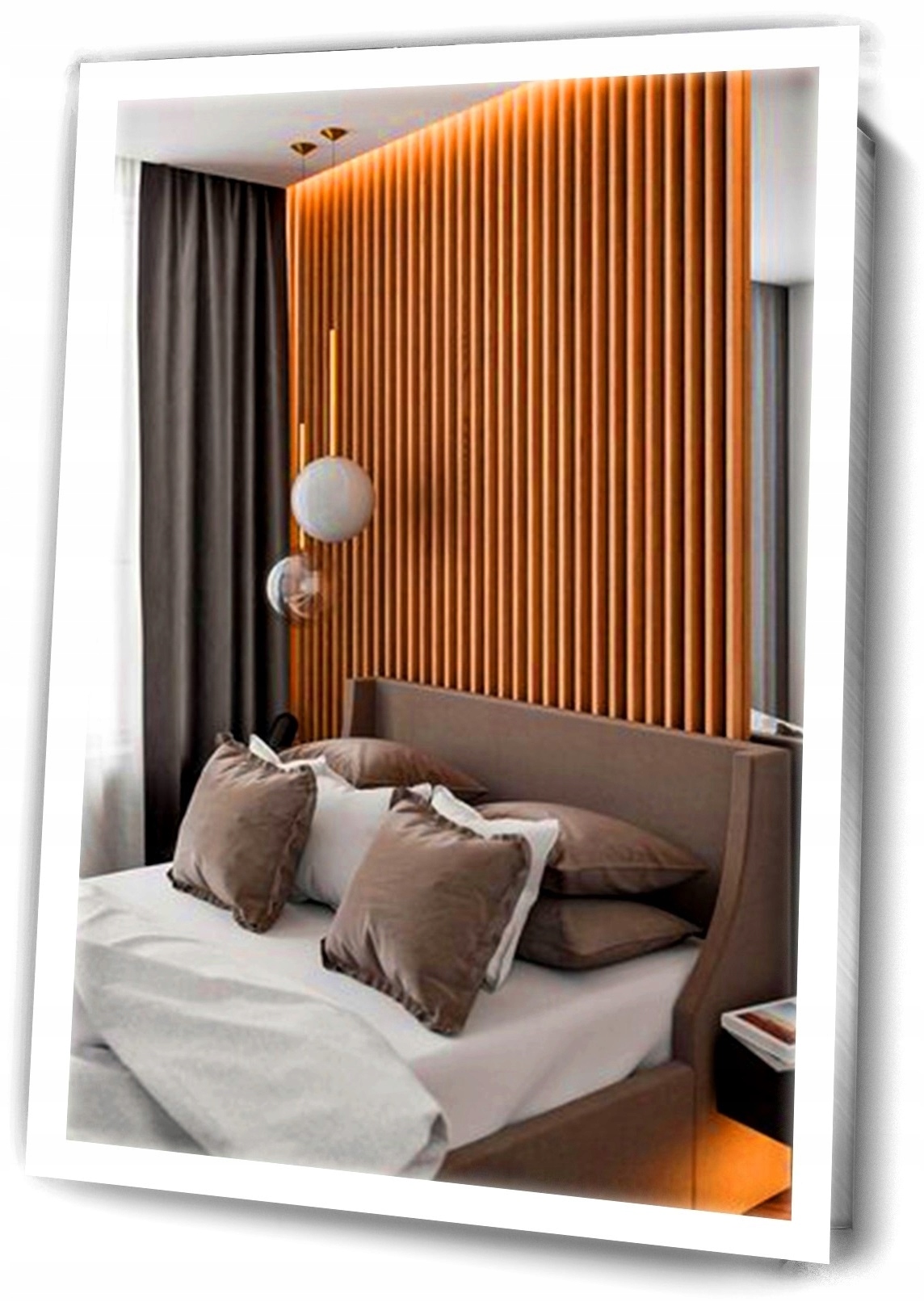 

Lustro Led Glamour Łazienkowe Ledowe 60x80CM