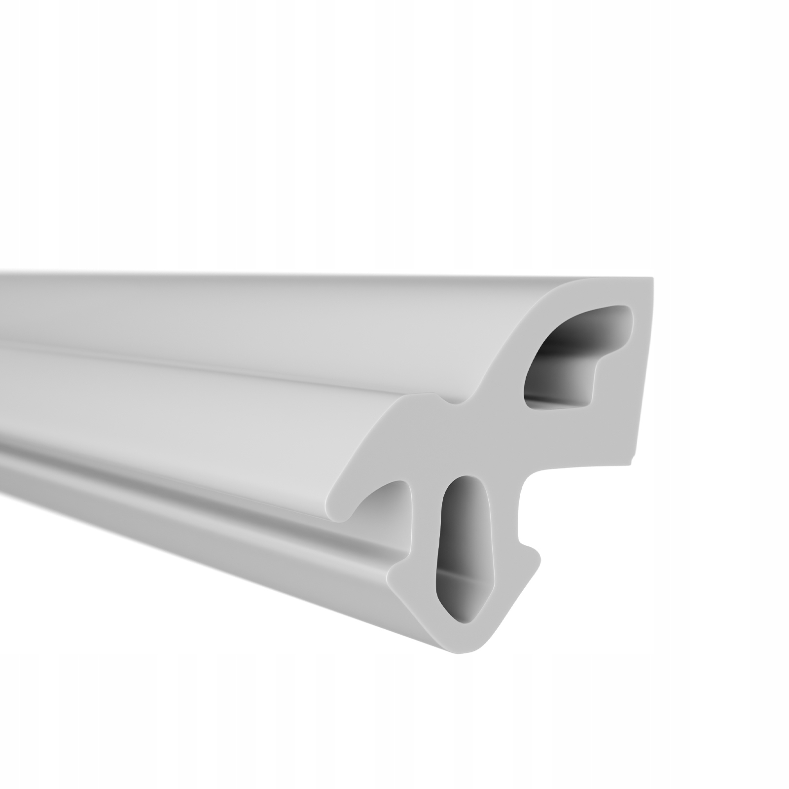 Tesnenie na dvere, rámy, okná, Sivá S-1560 Aluplast 100 m