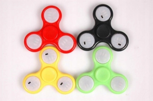 FIDGET SPINNER ZE ŚWIATŁEM ŚWIECĄCY ARTYK