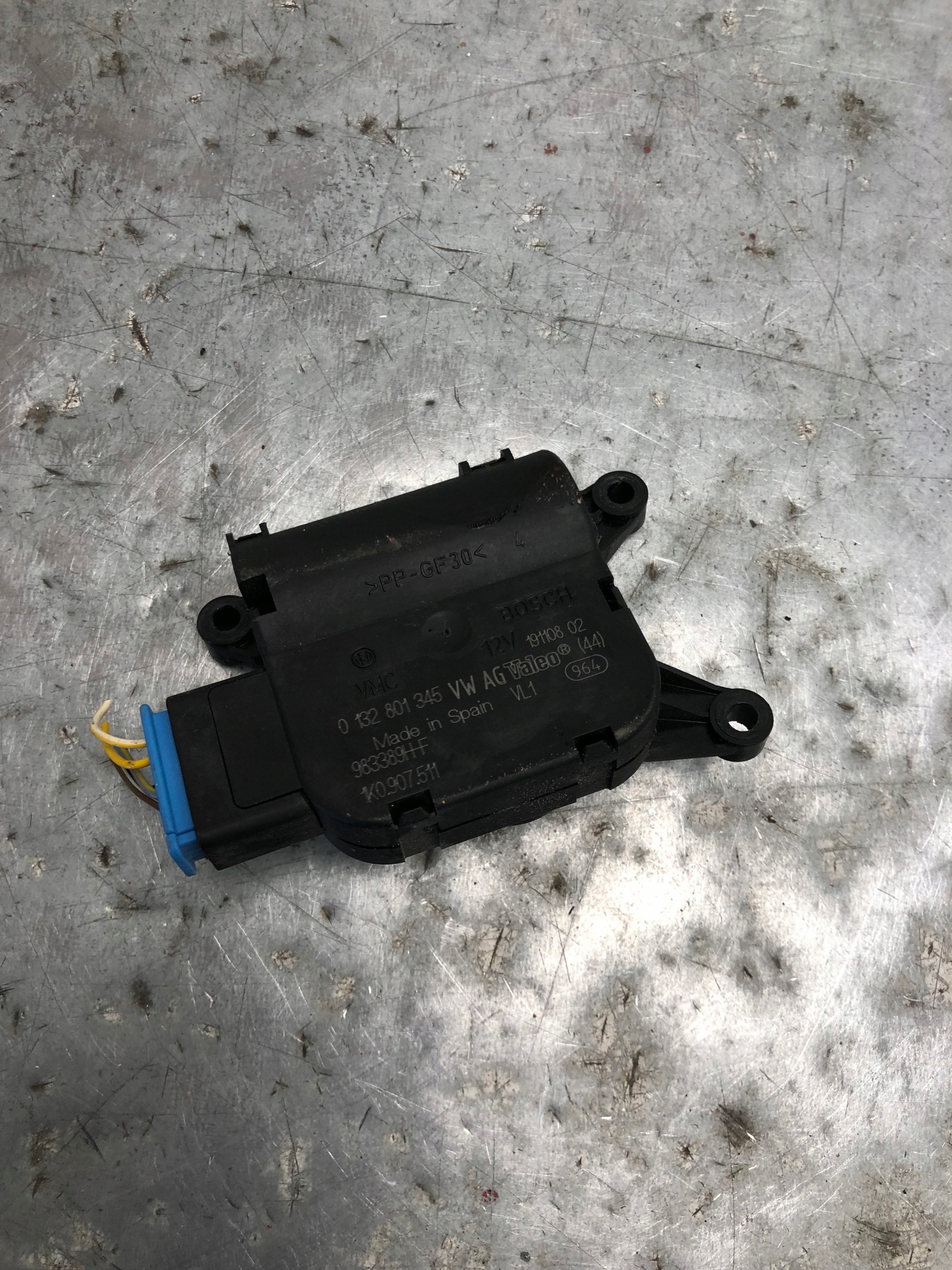 Micro moteur Bloc de chauffage complet VW SKODA AUDI 1K0907511