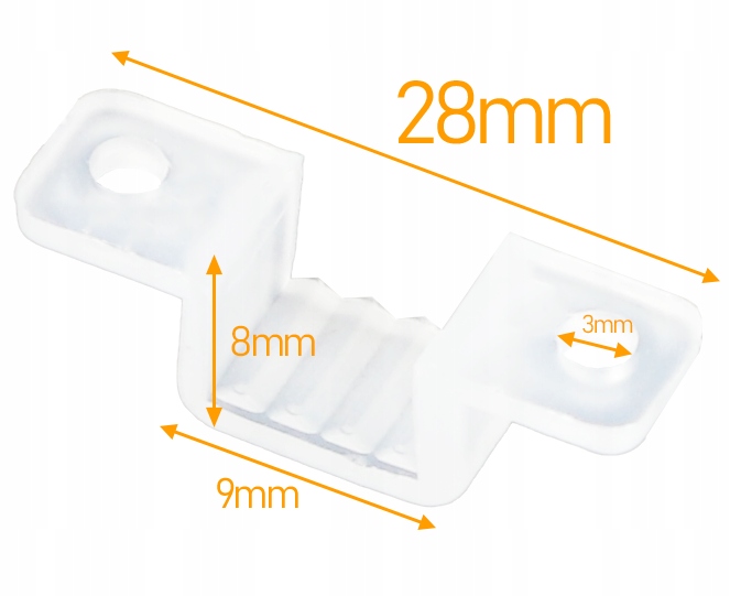 Uchwyt do Taśma LED COB Linia Neon na 230V Marka Smartled