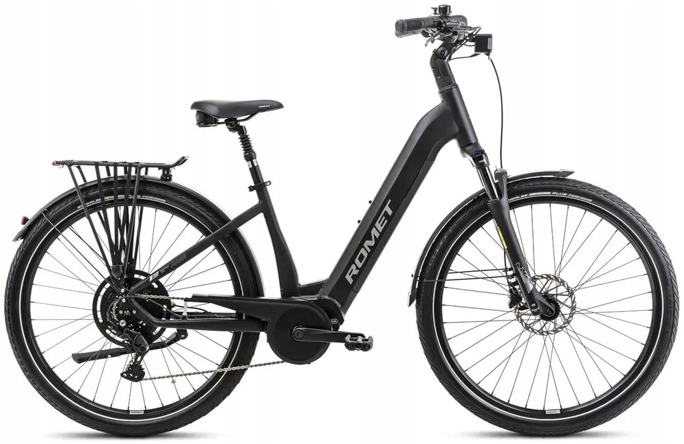 Rower elektryczny Romet e-Modeco Urb 2.0 28 M(17") 540WH czarno-grafitowy