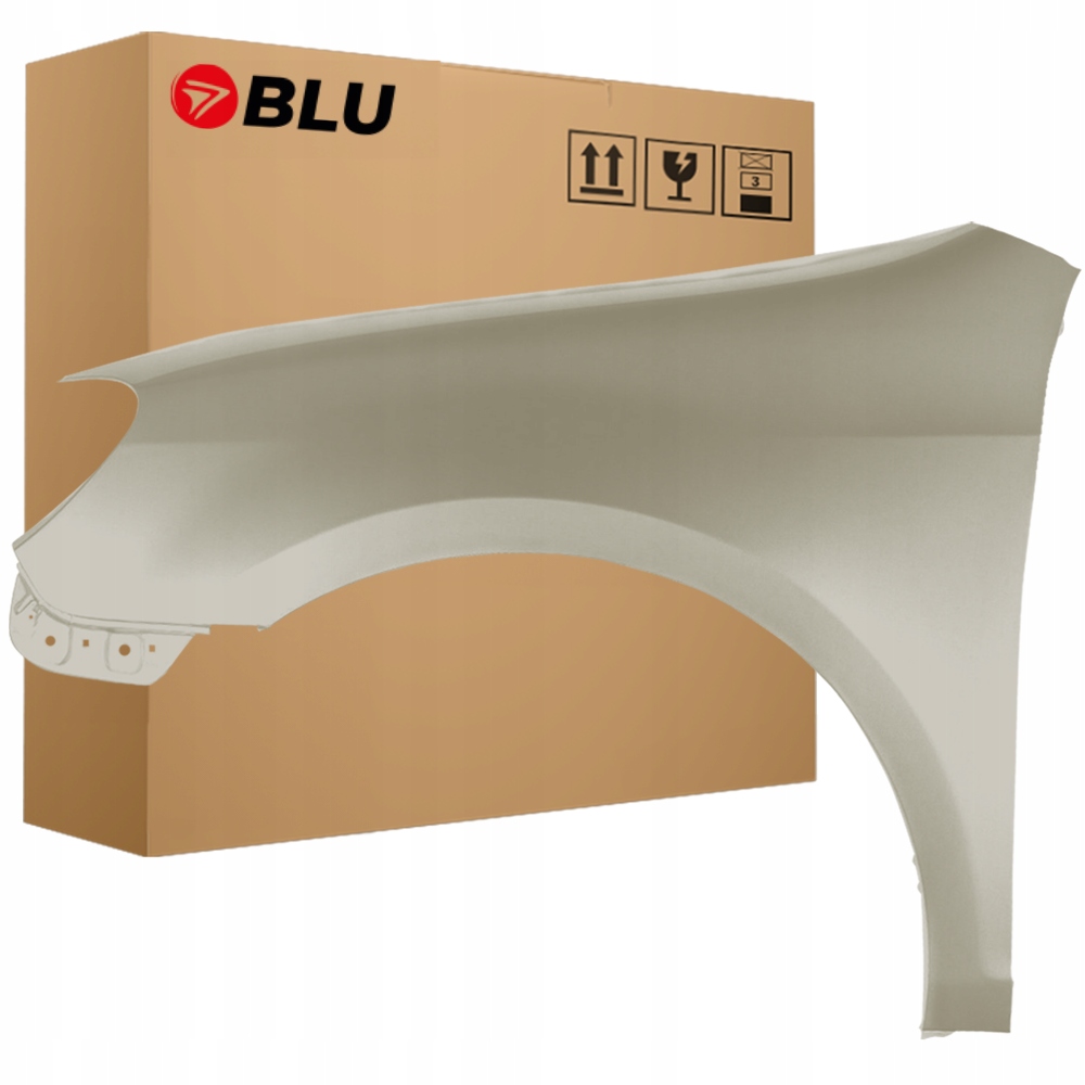 Blu Blatník Vw Golf VI 6 LR7L levý stříbrný 08-16 přední kombi