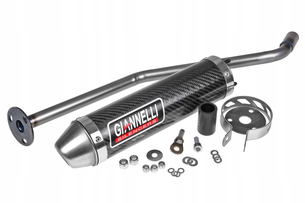 Koncovka výfuku tlmič Giannelli Enduro Carbon Malaguti Xsm 50 19-20 (e)