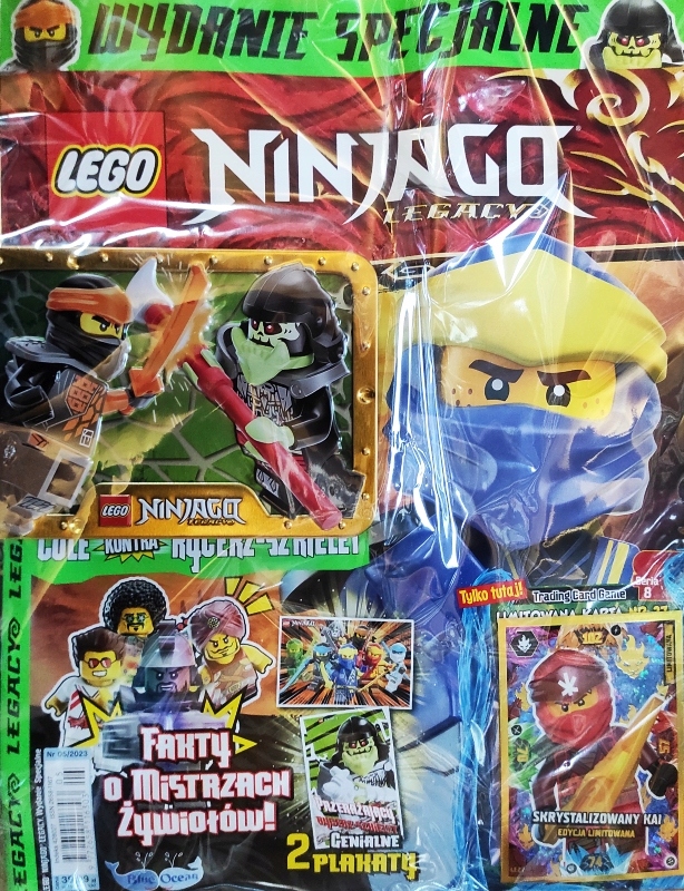 Lego Ninjago Legacy Ws 5/2023 Puszka Cole Rycerz