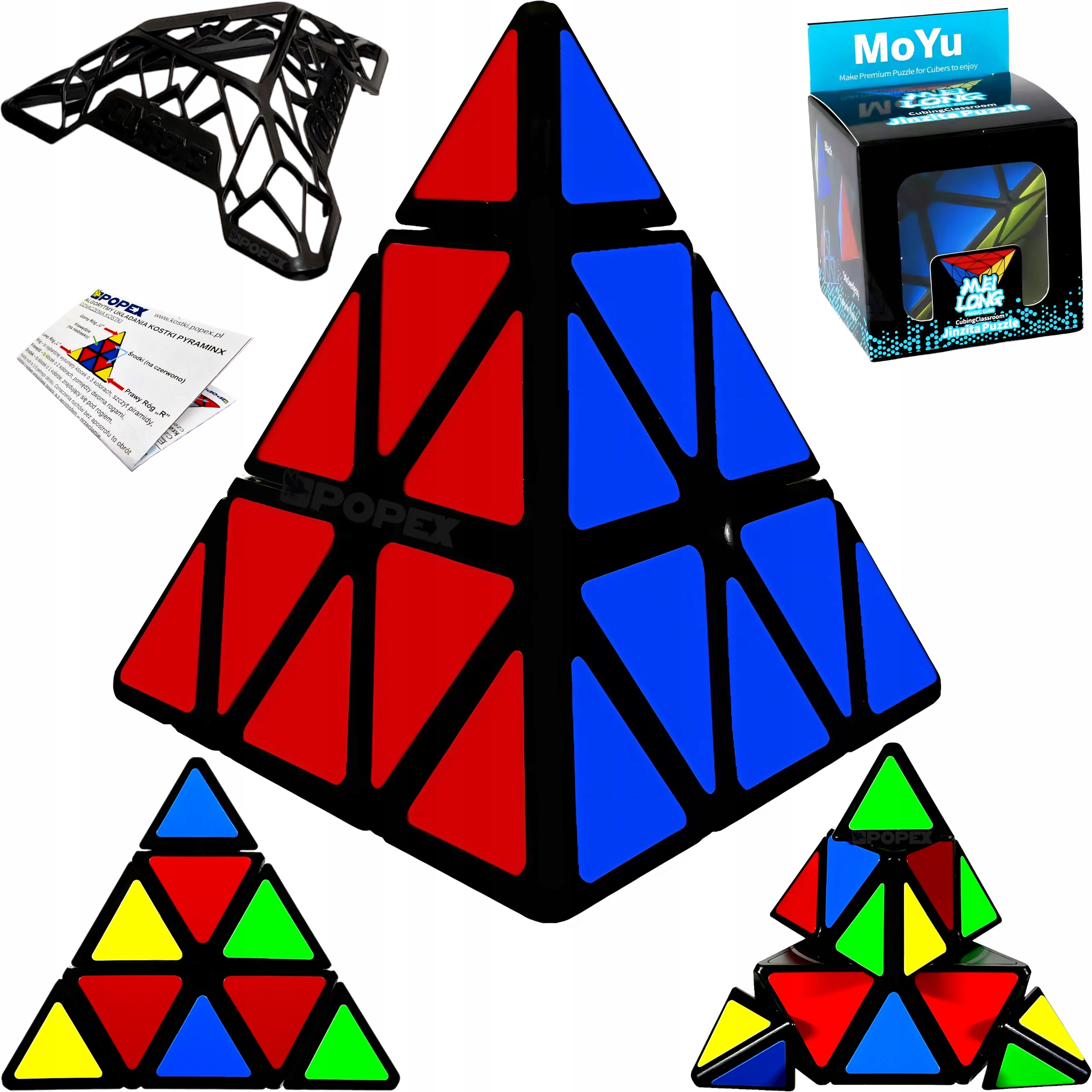 ORYGINALNA KOSTKA PIRAMIDA MOYU MEILONG + SAMOUCZEK PREZENT DZIEŃ OJCA TATY