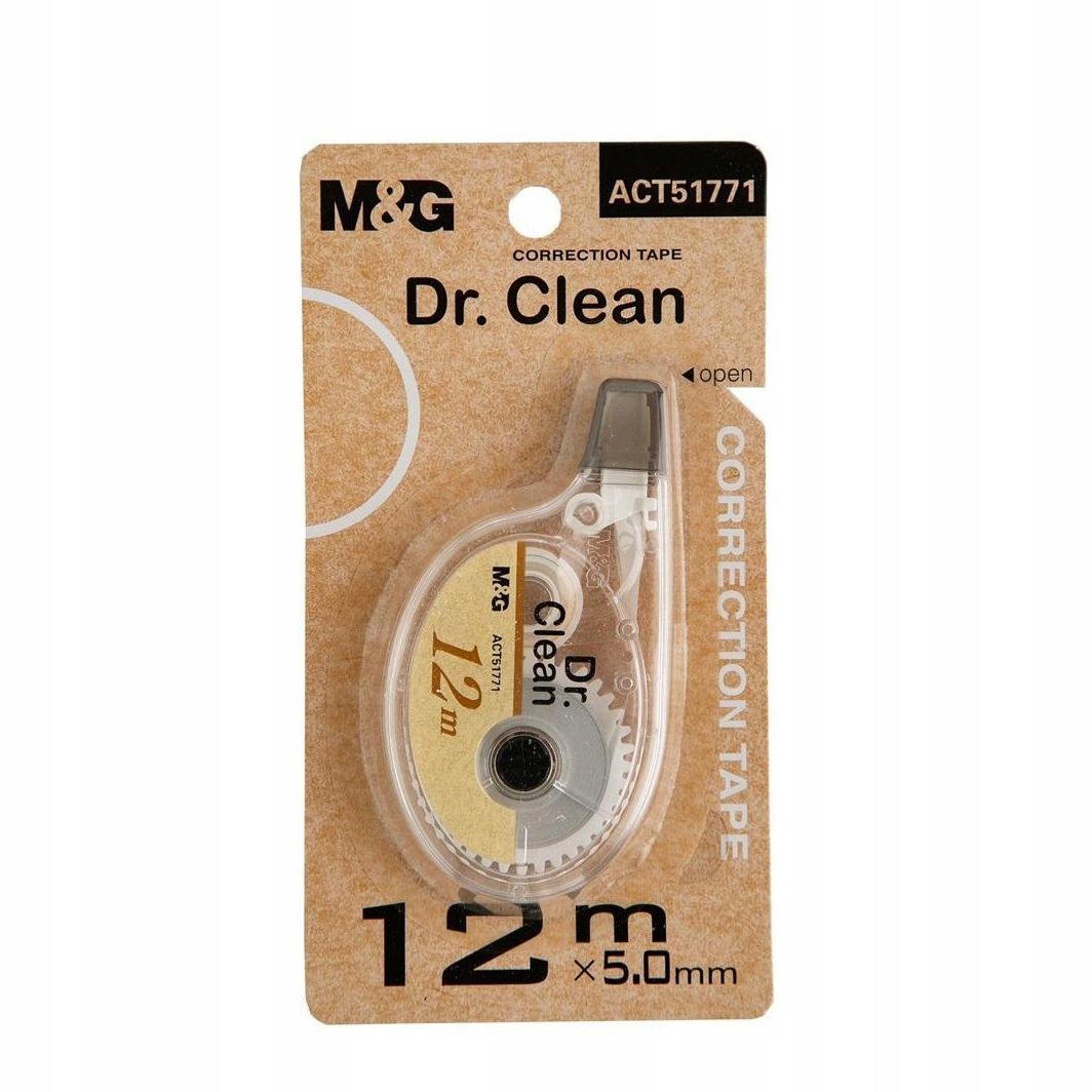 KOREKTOR W TAŚMIE DR. CLEAN 5MM X 12M