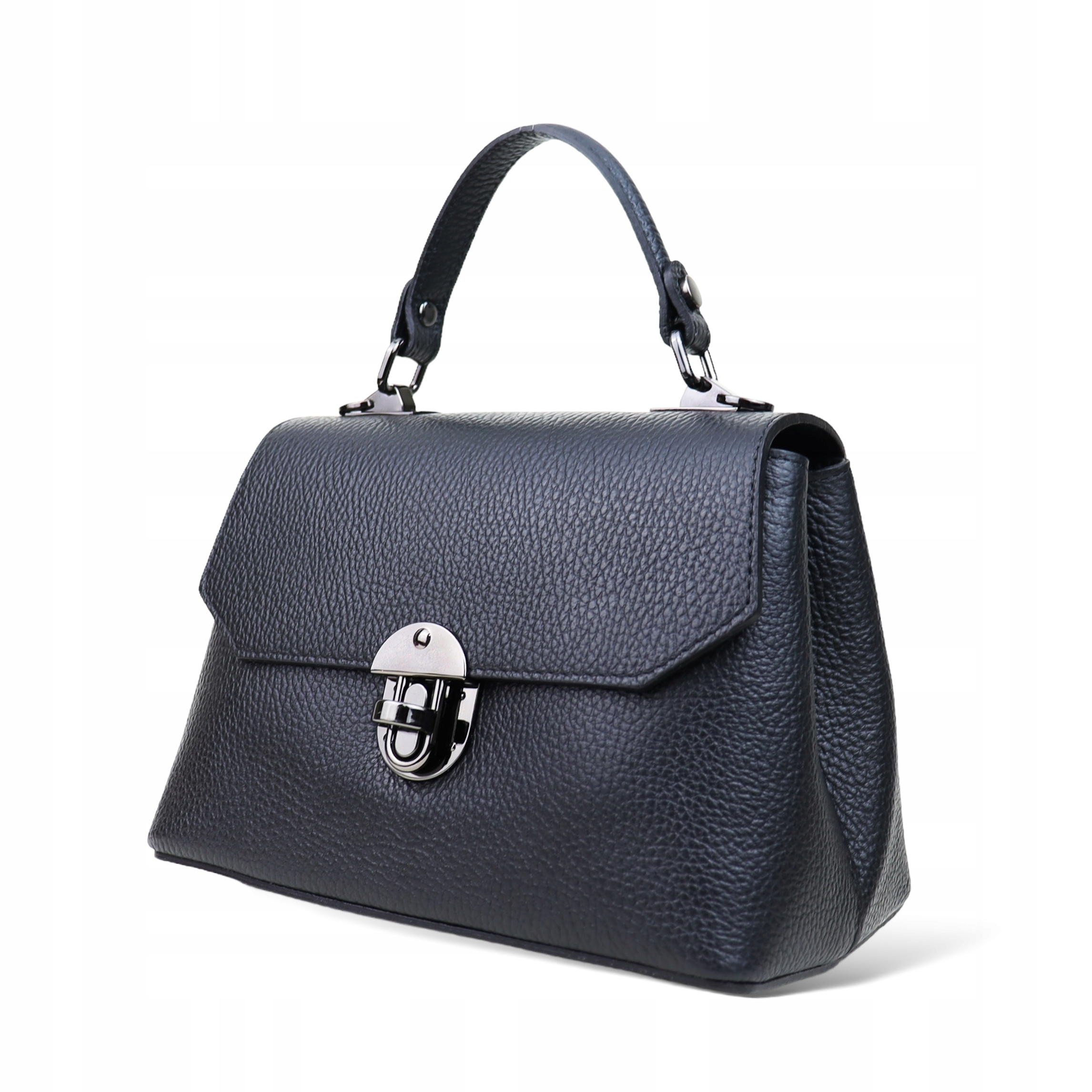 Torebka Licowa skóra naturalna Febo Czarny Marka inna