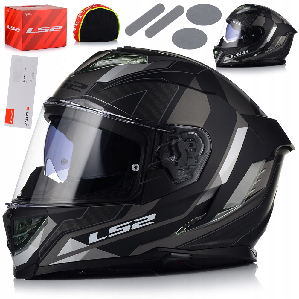 Motocyklová Prilba LS2 FF818 Storm III Sporty Mat Pinlock Blenda