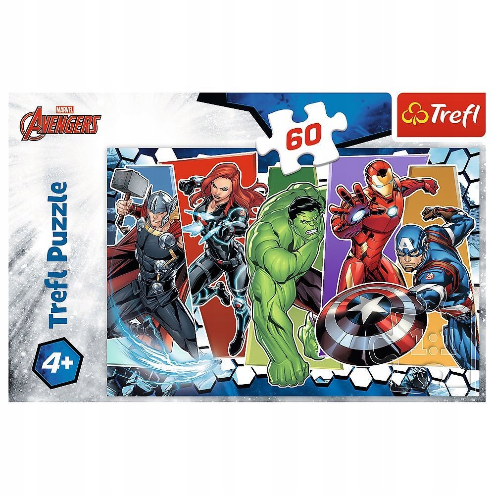 

Disney Puzzle 60 Elementów Marvel Avengers Okazja!