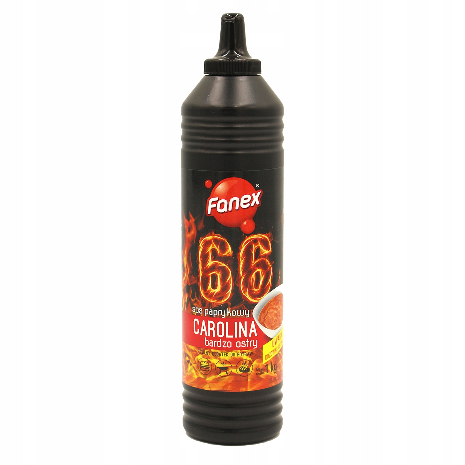 Sos paprykowy Carolina bardzo ostry 1kg Fanex reaper (5900854007291 ...