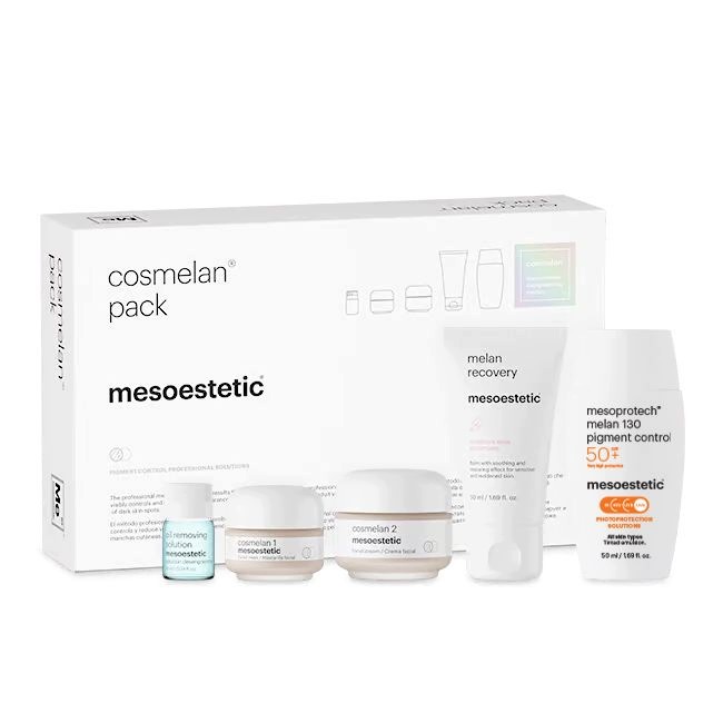 mesoestetic Cosmelan Pack zestaw na przebarwienia