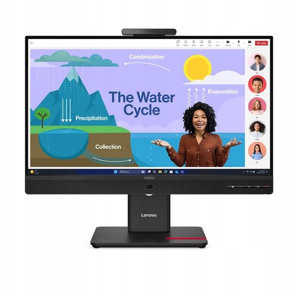 Lenovo T24D-4v 23.8" 1920x1080 1500:1 250cd 4ms HDMI+DP+USB+USB-C+RJ45…