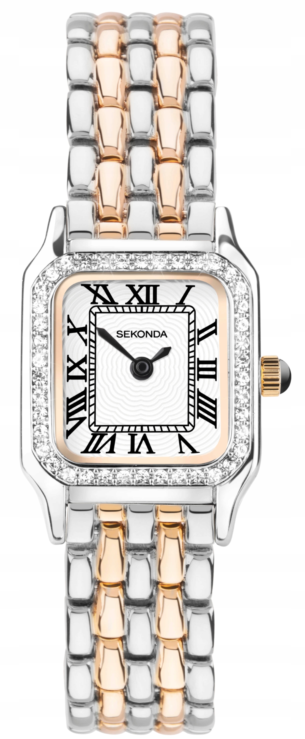 Dámské hodinky Sekonda 40643 náramek zirkony gravírování