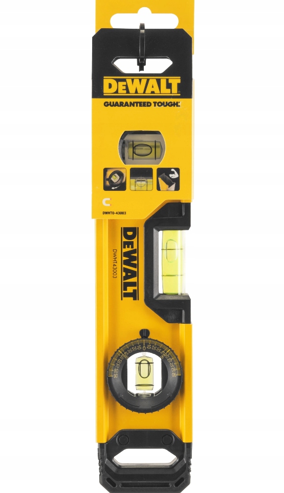 Magnetická Vodováha Torpedo 250 MM Dewalt 3 Libelle DWHT0-43003