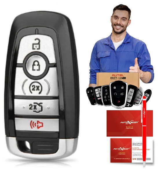 KLUCZ KLUCZYK UNIWERSALNY AUTEL GOTOWY DO PROGRAMOWANIA Autel IKEYFD005AL