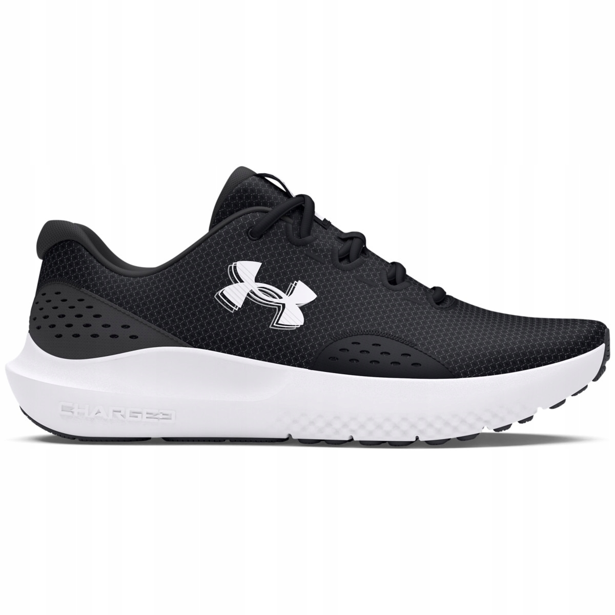 Męskie buty do biegania Under Armour Ua Charged Surge 4 czarne 47.5