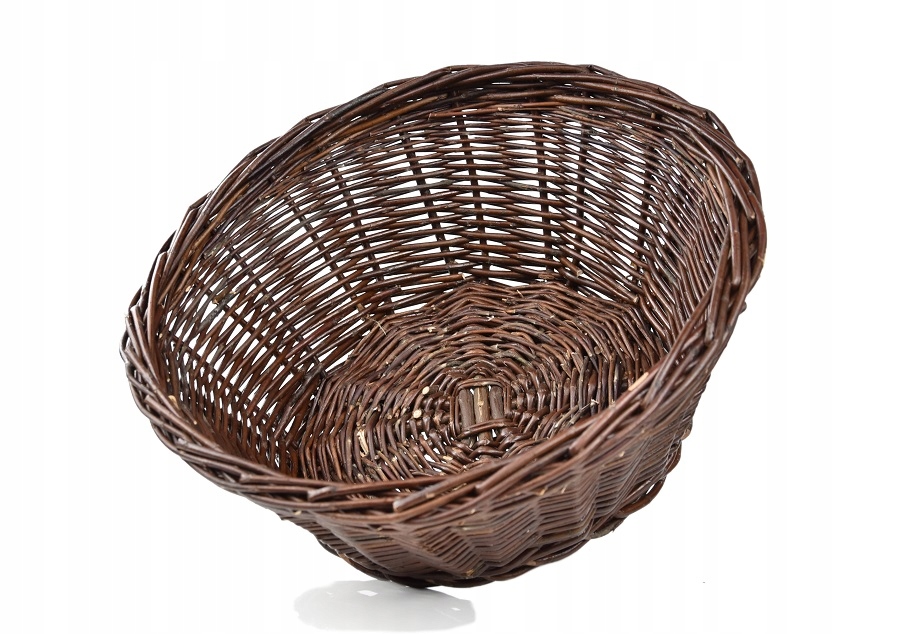 Doniczka wiklina na kwiaty balkon do ogrodu ⌀ 40cm Maks. szerokość 40 cm