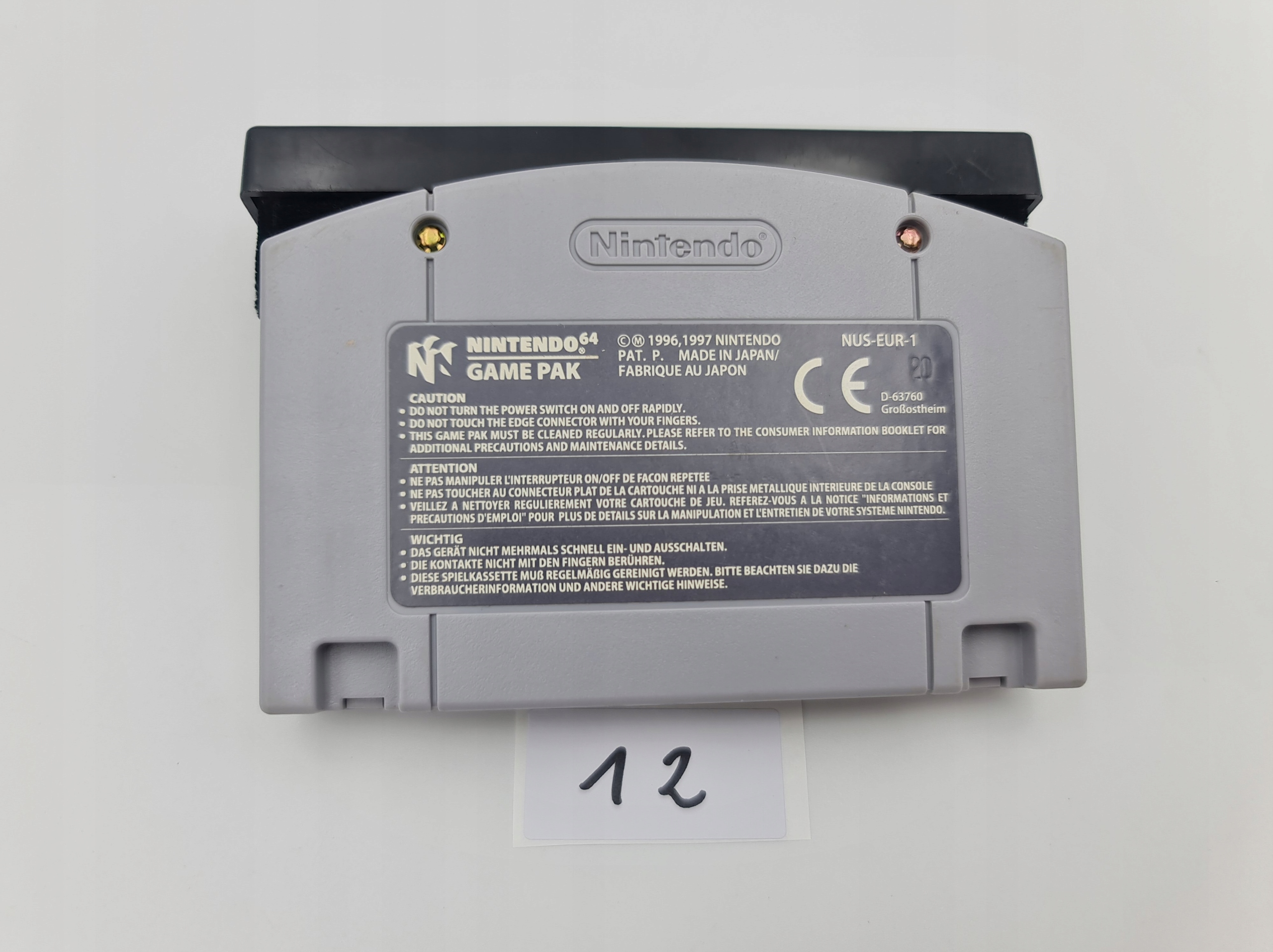 NINTENDO 64 MONACO GRAND PRIX RACING SIMULATION 2 Producent Nintendo