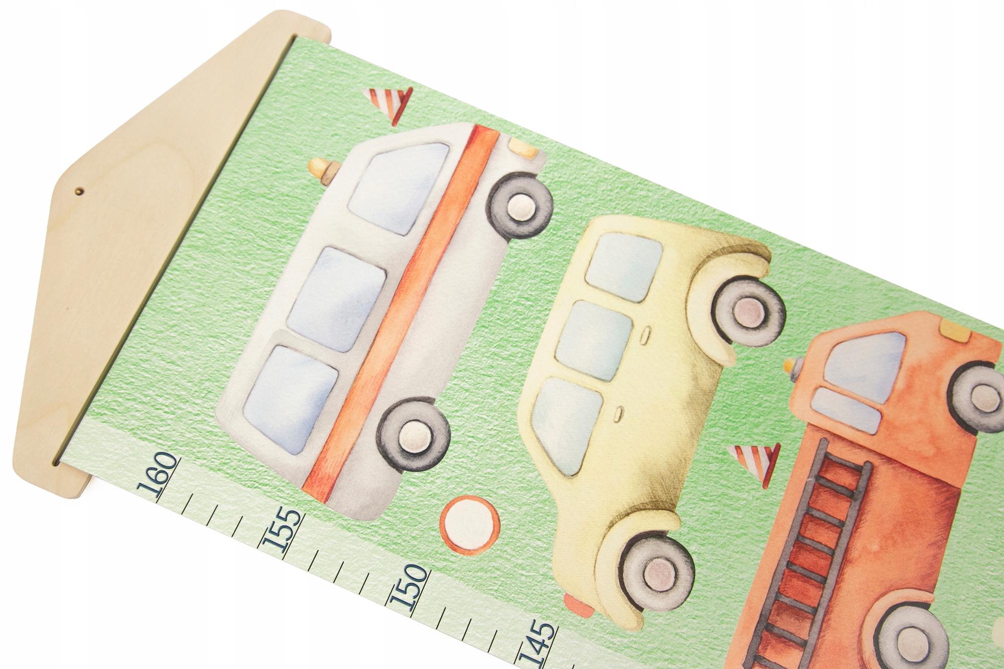 Miarka wzrostu dla dzieci na PŁÓTNIE Auta Marka inna marka