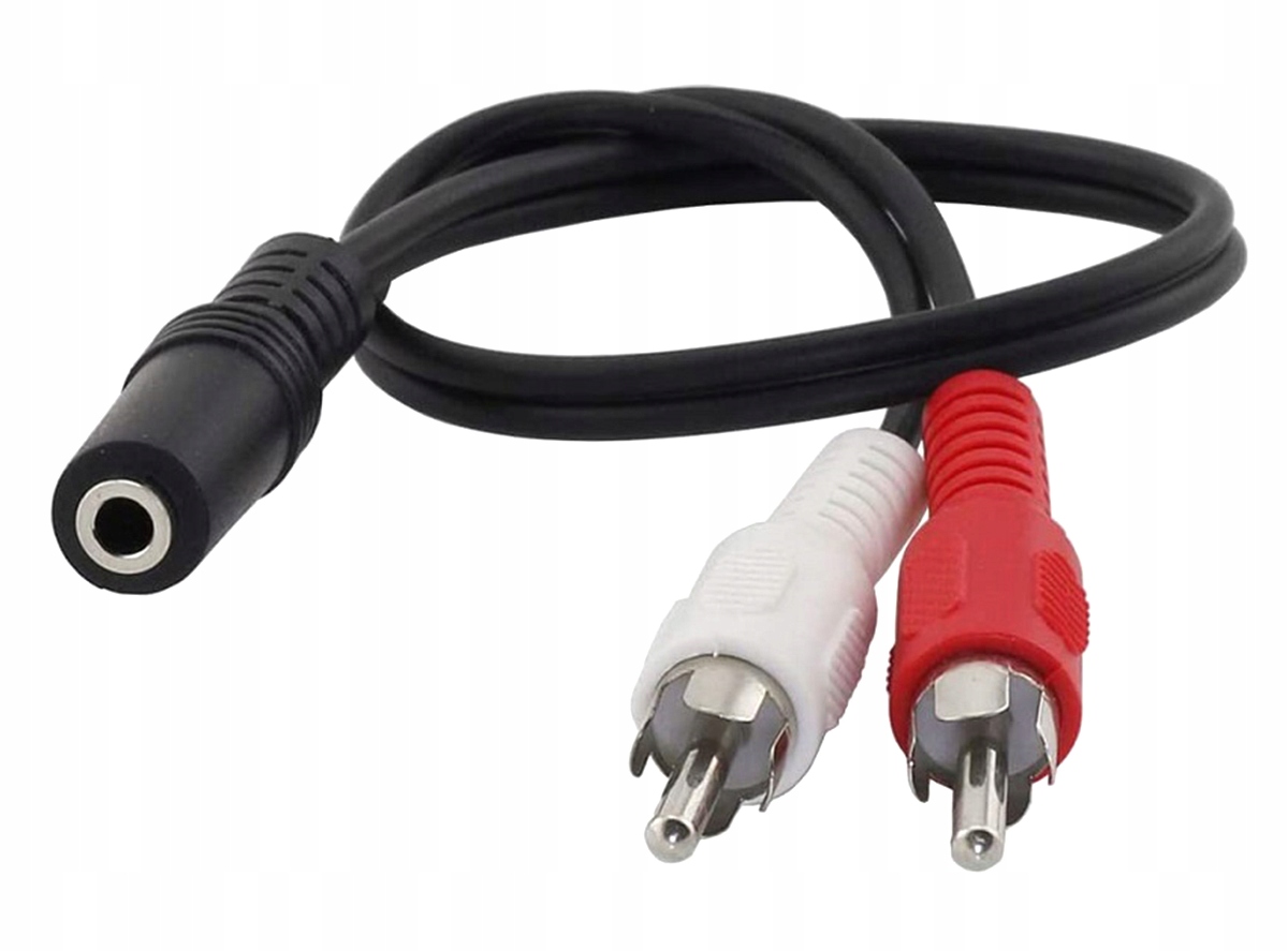 

AK267 Adapter Minijack 3,5MM Female Na 2xRCA Cinch
