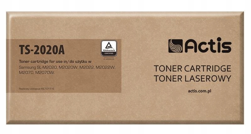 

Toner Actis TS-2020A do Samsung czarny MLT-D111S