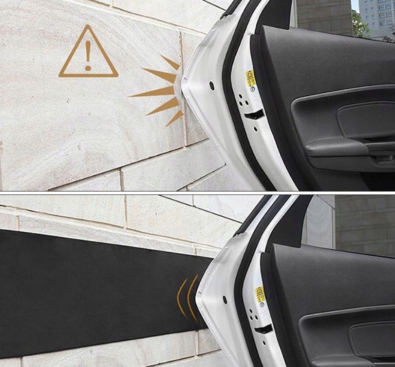 ODBOJNIK MATA PIANKA OCHRANIACZ DRZWI AUTA OCHRONNA NA ŚCIANĘ DO GARAŻU EAN (GTIN) 5903899257744