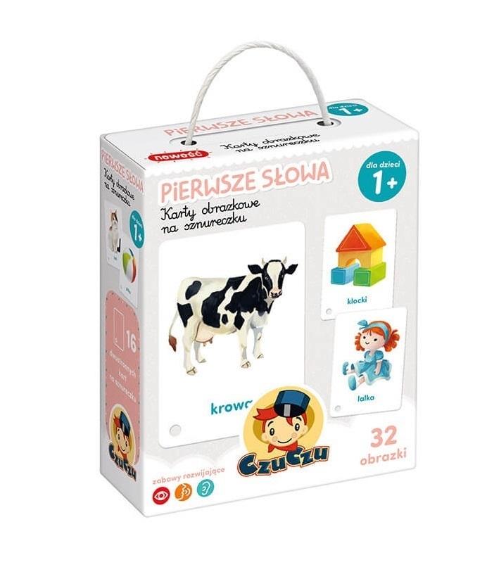 CZUCZU KARTY OBRAZKOWE NA SZNURKU PIERWSZE SŁOWA OPRACOWANIE ZBIOROWE