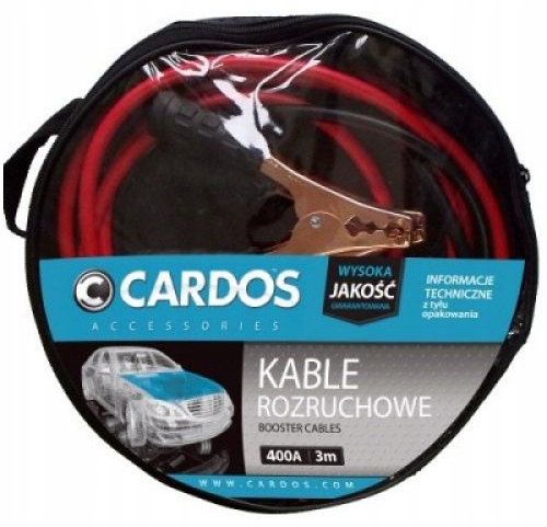 

K2 Cardos Przewody Kable Rozruchowe 400A 3M Etui